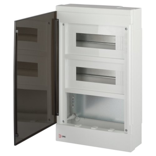 Щит распределительный со слаботочным отсеком ЭРА MultiBox bs-24s навесной пластиковый 24 модуля IP41 Щит распределительный со слаботочным отсеком ЭРА MultiBox bs-24s навесной пластиковый 24 модуля IP41