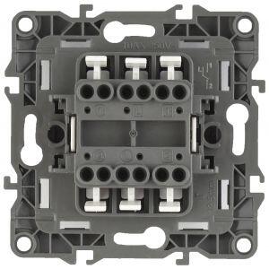 12-1106-03 ЭРА Переключатель двойной, 10АХ-250В, IP20, Эра12, алюминий (10/100/2500) 12-1106-03 ЭРА Переключатель двойной, 10АХ-250В, IP20, Эра12, алюминий (10/100/2500)