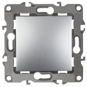 12-1111-03 ЭРА Кнопка, 10АХ-250В, Эра12, алюминий (10/100/2500) 12-1111-03 ЭРА Кнопка, 10АХ-250В, Эра12, алюминий (10/100/2500)