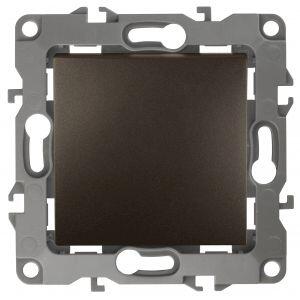 12-1111-13 ЭРА Кнопка, 10АХ-250В, Эра12, бронза (10/100/3000)