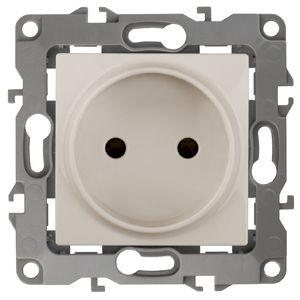 12-2105-02 ЭРА Розетка 2P, 16A-250В, IP20, Эра12, слоновая кость (10/100/3200)