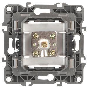 12-3101-12 ЭРА Розетка TV одиночная, IP20, Эра12, графит (10/100/2500)