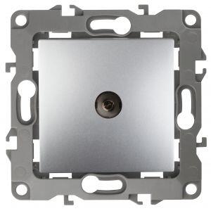 12-3102-03 ЭРА Розетка TV проходная, IP20, Эра12, алюминий (10/100/3200) 12-3102-03 ЭРА Розетка TV проходная, IP20, Эра12, алюминий (10/100/3200)