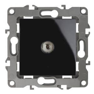 12-3102-06 ЭРА Розетка TV проходная, IP20, Эра12, чёрный (10/100/3200) 12-3102-06 ЭРА Розетка TV проходная, IP20, Эра12, чёрный (10/100/3200)