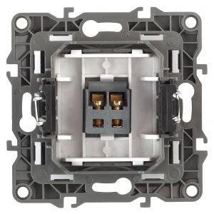 12-3111-04 ЭРА Розетка аудио, IP20, Эра12, шампань (10/100/3200)