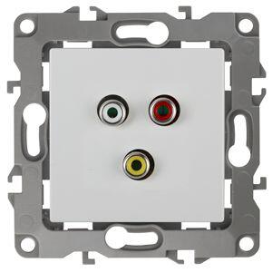 12-3113-01 ЭРА Розетка RCA, IP20, Эра12, белый (10/100/3200) 12-3113-01 ЭРА Розетка RCA, IP20, Эра12, белый (10/100/3200)