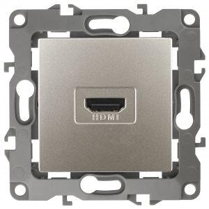 12-3114-15 ЭРА Розетка HDMI, IP20, Эра12, перламутр (10/100/3200)