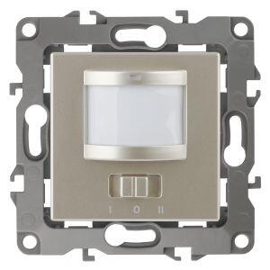 12-4103-04 ЭРА Датчик движения 2-проводной, 180-240В, 200Вт, IP20, Эра12, шампань (6/60/1800) 12-4103-04 ЭРА Датчик движения 2-проводной, 180-240В, 200Вт, IP20, Эра12, шампань (6/60/1800)