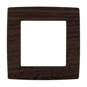 12-5001-10 ЭРА Рамка на 1 пост, Эра12, венге (20/200/6400) 12-5001-10 ЭРА Рамка на 1 пост, Эра12, венге (20/200/6400)