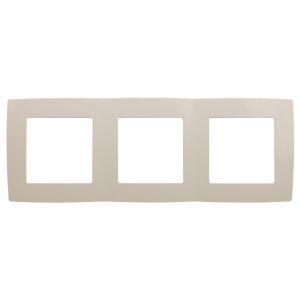 12-5003-02 ЭРА Рамка на 3 поста, Эра12, слоновая кость (15/150/3000)