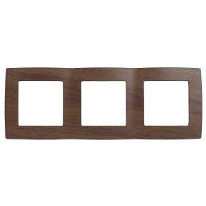 12-5003-10 ЭРА Рамка на 3 поста, Эра12, венге (15/150/2400) 12-5003-10 ЭРА Рамка на 3 поста, Эра12, венге (15/150/2400)