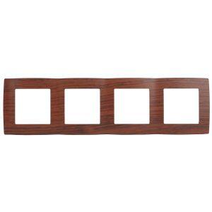 12-5004-08 ЭРА Рамка на 4 поста, Эра12, вишня (10/100/2000) 12-5004-08 ЭРА Рамка на 4 поста, Эра12, вишня (10/100/2000)