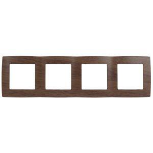 12-5004-10 ЭРА Рамка на 4 поста, Эра12, венге (10/100/2400) 12-5004-10 ЭРА Рамка на 4 поста, Эра12, венге (10/100/2400)