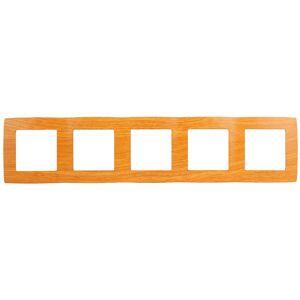 12-5005-07 ЭРА Рамка на 5 постов, Эра12, ольха (10/200/80000) 12-5005-07 ЭРА Рамка на 5 постов, Эра12, ольха (10/200/80000)