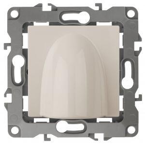 12-6003-02 ЭРА Вывод кабеля, Эра12, слоновая кость (10/100/1000)