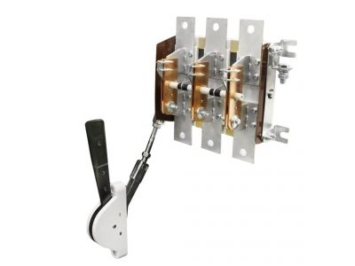 Разъединитель РЕ 19-37-31140-00 УХЛ3 400А  левая передняя смещенная рукоятка