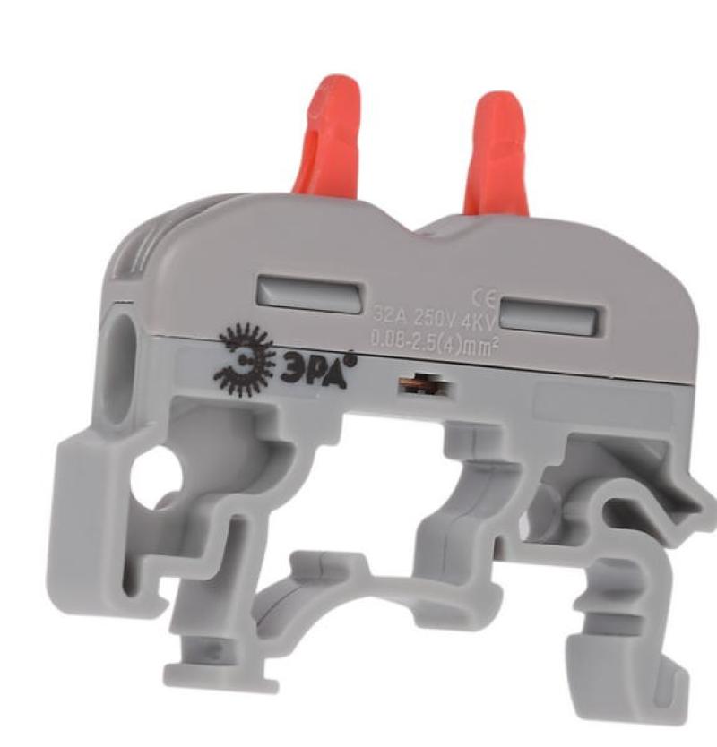 Клемма ЭРА NO-225-396 проходная на DIN-рейку 222-2411D с рычагами 1 полюс 0.08-2.5/4 мм2 (упаковка 10 шт.) Клемма ЭРА NO-225-396 проходная на DIN-рейку 222-2411D с рычагами 1 полюс 0.08-2.5/4 мм2 (упаковка 10 шт.)