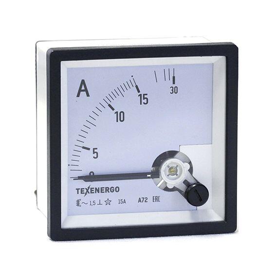 Амперметр А72 ТЕ 15А - 1,5 Амперметр А72 ТЕ 15А - 1,5