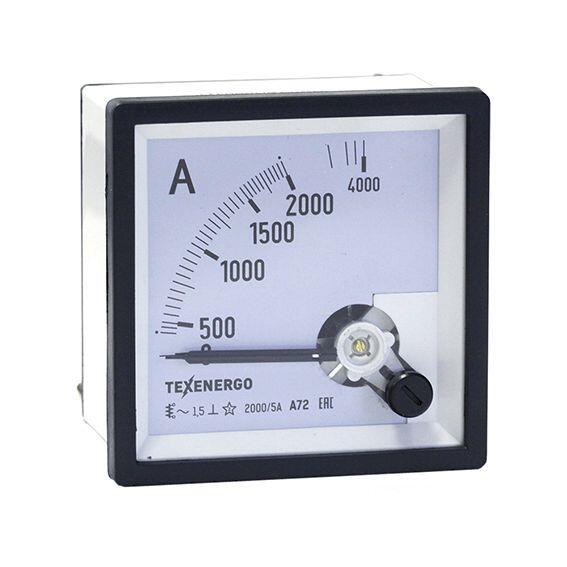 Амперметр А72 ТЕ 2000/5А - 1,5 Амперметр А72 ТЕ 2000/5А - 1,5