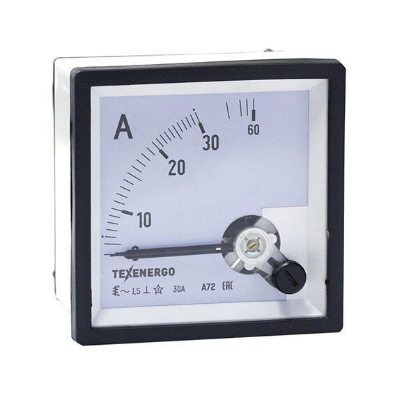 Амперметр А72 ТЕ 30А - 1,5 Амперметр А72 ТЕ 30А - 1,5