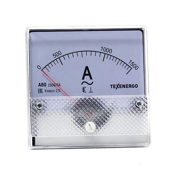 Амперметр А80 1500/5А - 2,5 Амперметр А80 1500/5А - 2,5