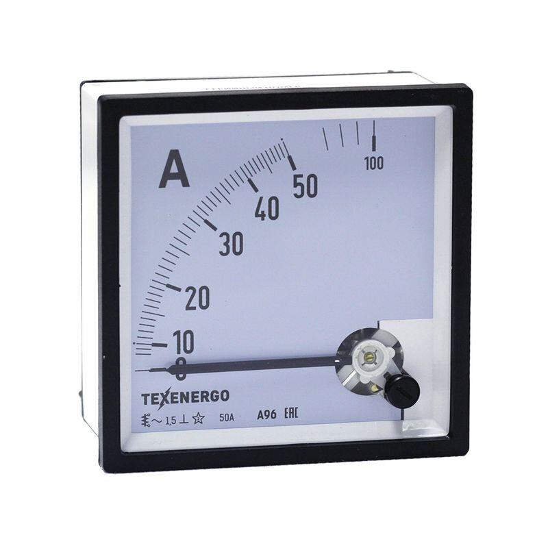 Амперметр А96 50А - 1,5 Амперметр А96 50А - 1,5