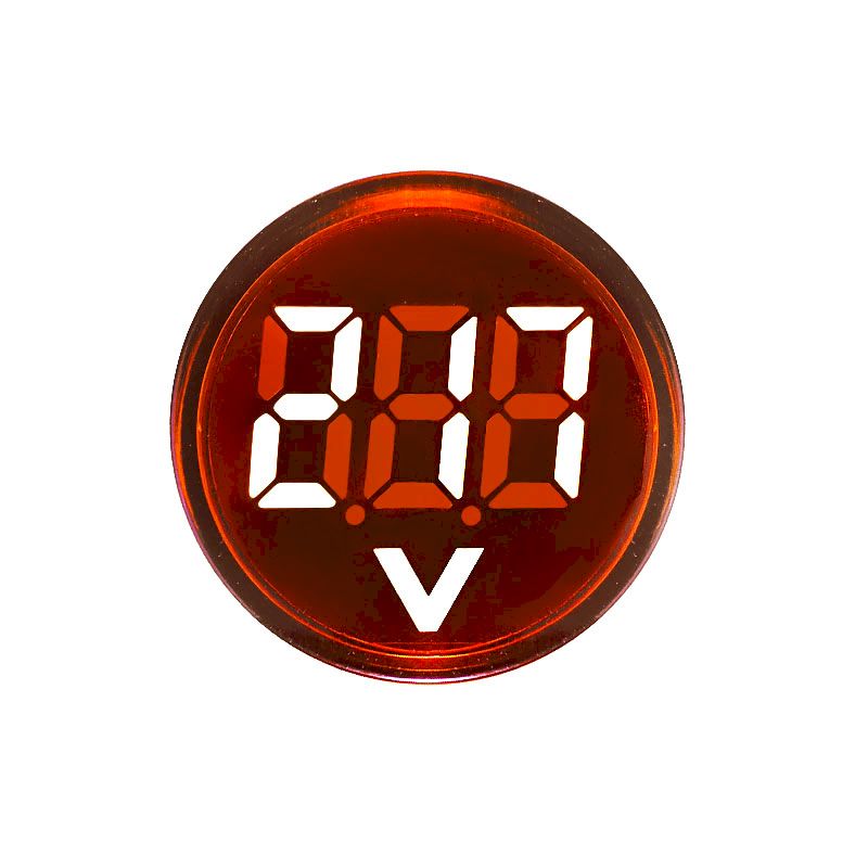 Арматура светосигнальная ИЛ16-22 с индикацией напряжения 70-500В красная