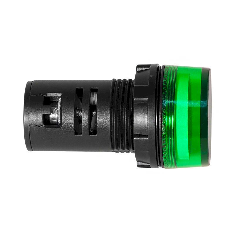 Арматура светосигнальная ИЛ16-22 с индикацией напряжения 70-500В зеленая