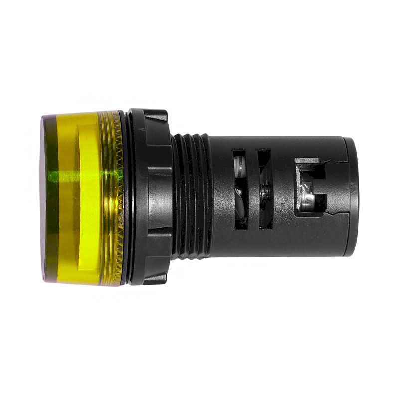 Арматура светосигнальная ИЛ16-22 с индикацией напряжения 70-500В желтая