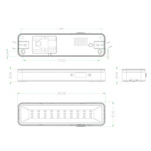 Аварийный светильник светодиодный ЭРА DBA-105-0-20 постоянный/непостоянный 30LED 5ч IP20