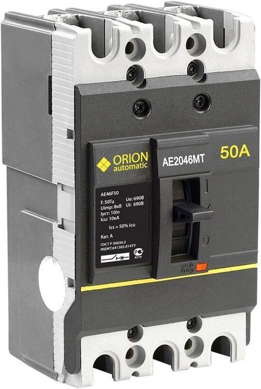 Автоматический выключатель АЕ 2046 МТ-400   50А    690В (с доп. контактом)
