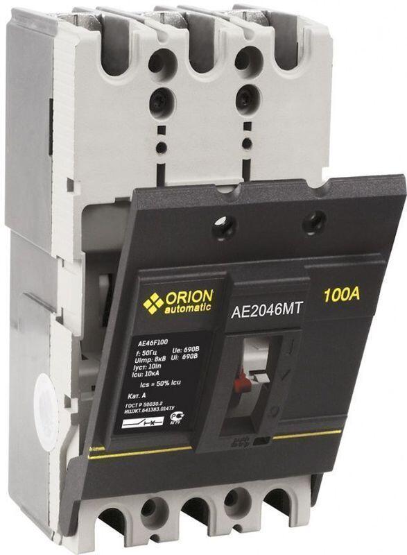 Автоматический выключатель АЕ 2046 МТ (К.С.)  10А    690В (с контактом сигнализации)
