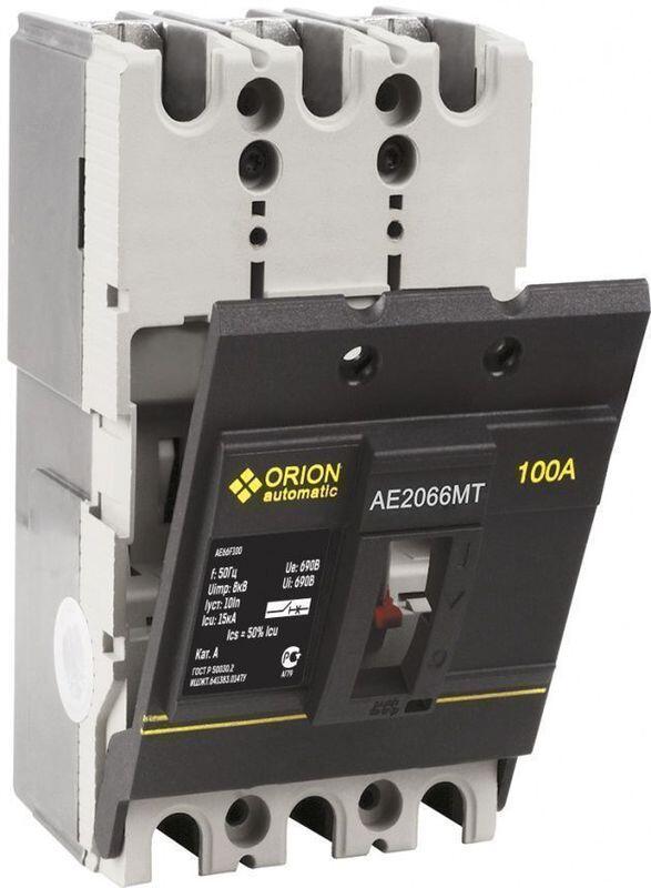Автоматический выключатель АЕ 2066 МТ-400 160А (с доп. контактом) Автоматический выключатель АЕ 2066 МТ-400 160А (с доп. контактом)