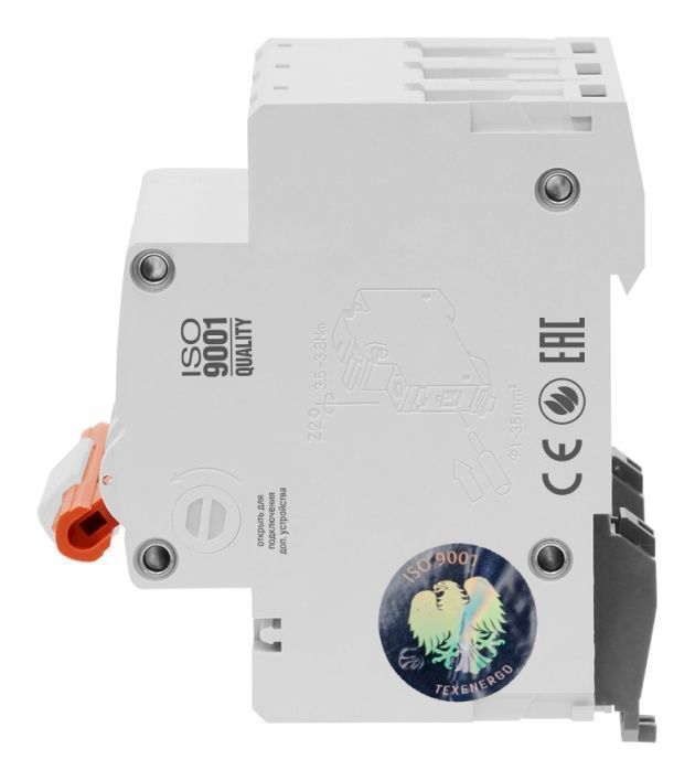 Автоматический выключатель ВА 47100 3п 20А 10кА Texenergo хар-ка С Автоматический выключатель ВА 47100 3п 20А 10кА Texenergo хар-ка С