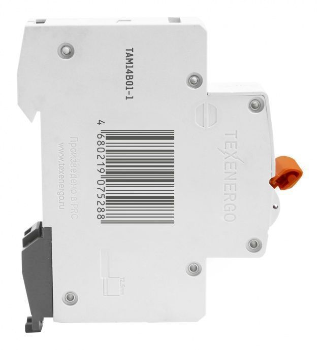 Автоматический выключатель ВА 4729 1п    1А    6кА Texenergo хар-ка B