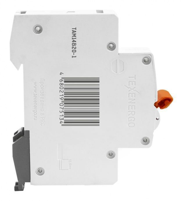 Автоматический выключатель ВА 4729 1п   20А   6кА Texenergo хар-ка B