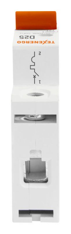 Автоматический выключатель ВА 4729 1п 25А 6кА Texenergo хар-ка D Автоматический выключатель ВА 4729 1п 25А 6кА Texenergo хар-ка D