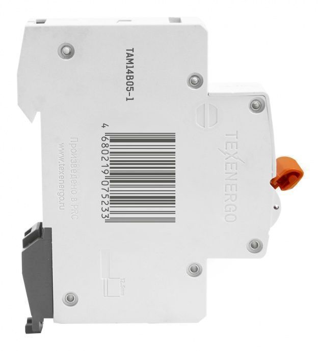 Автоматический выключатель ВА 4729 1п    5А    6кА Texenergo хар-ка B