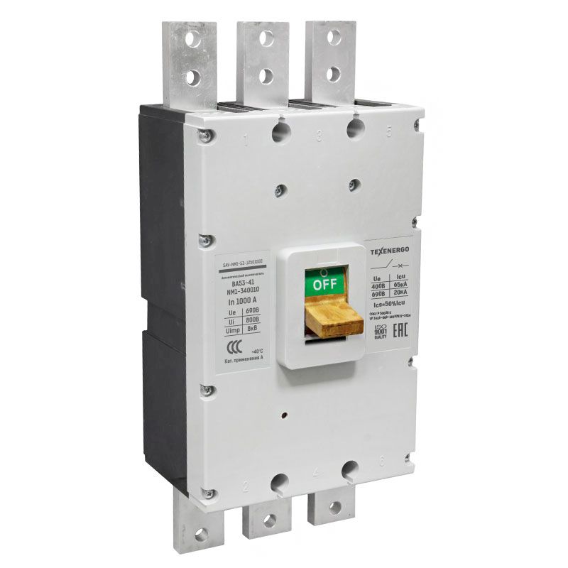 Автоматический выключатель ВА 5341 NM1-340010 1000А Texenergo