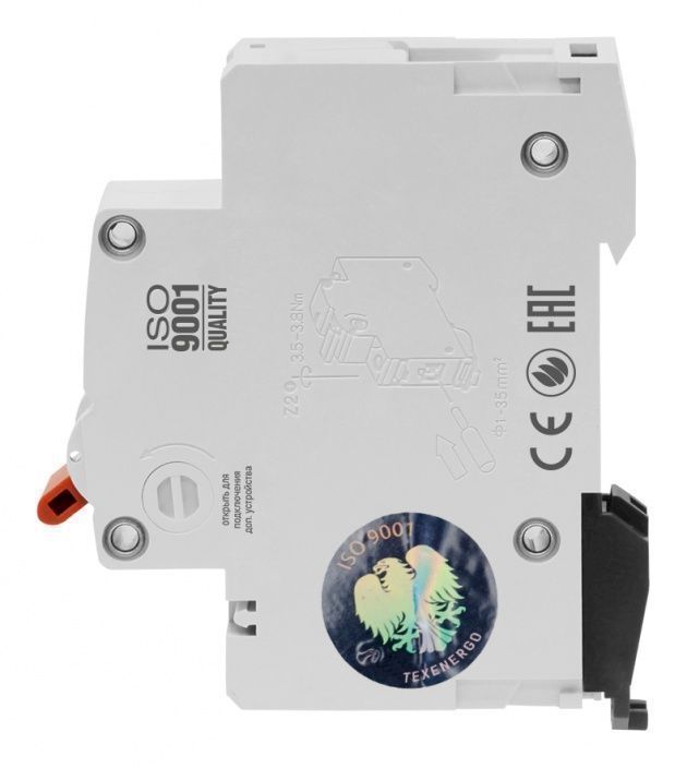 Автоматический выключатель ВА47-100 1п   16А  10кА Texenergo хар-ка С