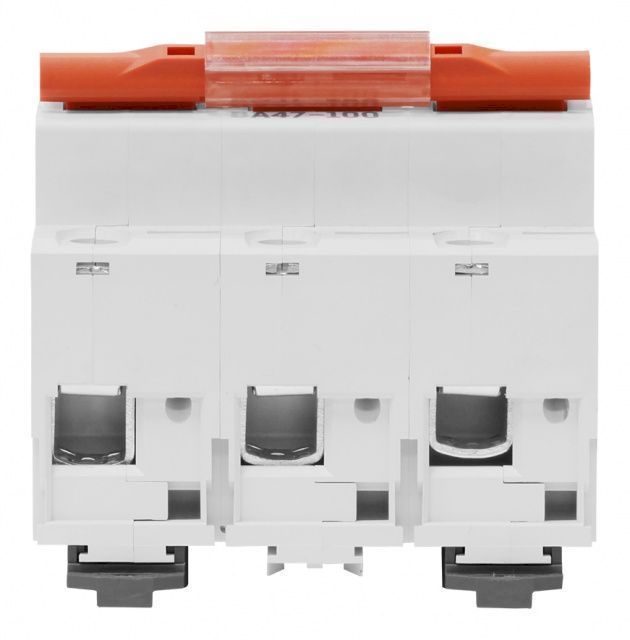 Автоматический выключатель ВА47-100 3п  100А 10кА Texenergo хар-ка D