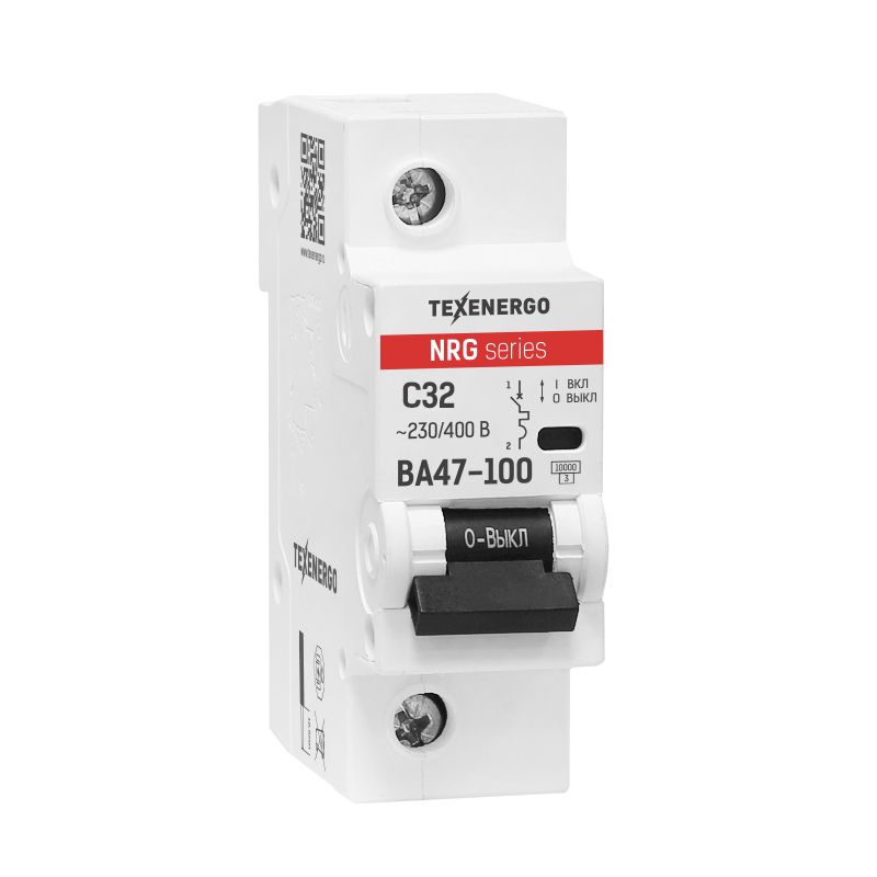 Автоматический выключатель ВА47-100-NRG 1п   32А 10кА хар-ка C
