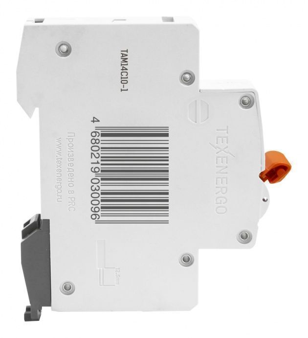 Автоматический выключатель ВА47-29 1п 10А 6кА Texenergo хар-ка С Автоматический выключатель ВА47-29 1п 10А 6кА Texenergo хар-ка С