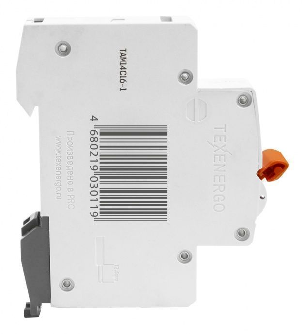 Автоматический выключатель ВА47-29 1п 16А 6кА Texenergo хар-ка С Автоматический выключатель ВА47-29 1п 16А 6кА Texenergo хар-ка С