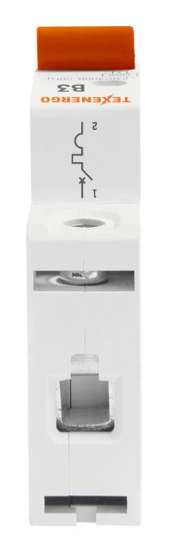 Автоматический выключатель ВА47-29 1п 3А 6кА Texenergo хар-ка B Автоматический выключатель ВА47-29 1п 3А 6кА Texenergo хар-ка B