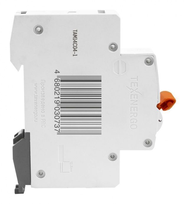 Автоматический выключатель ВА47-29 1п    4А    6кА Texenergo хар-ка С