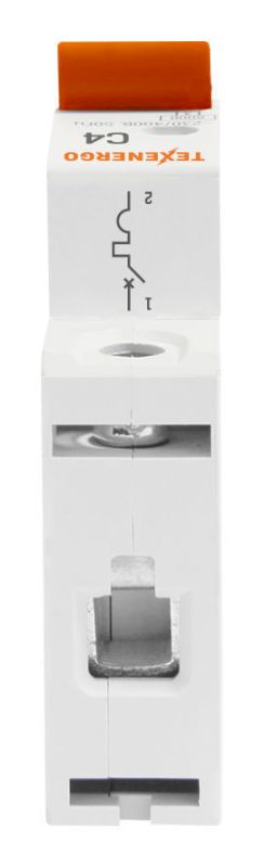 Автоматический выключатель ВА47-29 1п    4А    6кА Texenergo хар-ка С