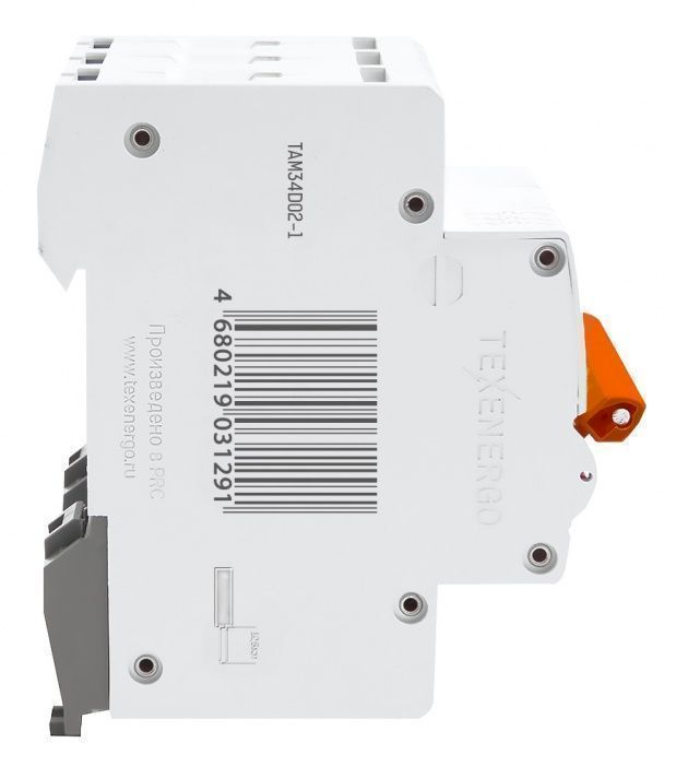 Автоматический выключатель ВА47-29 3п 2А 6кА Texenergo хар-ка D Автоматический выключатель ВА47-29 3п 2А 6кА Texenergo хар-ка D