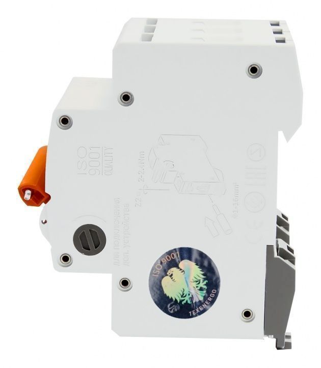 Автоматический выключатель ВА47-29 3п    6А    6кА Texenergo хар-ка D