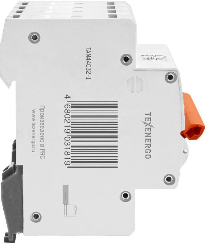 Автоматический выключатель ВА47-29 4п 32А 6кА Texenergo хар-ка С Автоматический выключатель ВА47-29 4п 32А 6кА Texenergo хар-ка С